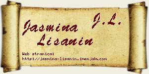 Jasmina Lišanin vizit kartica
